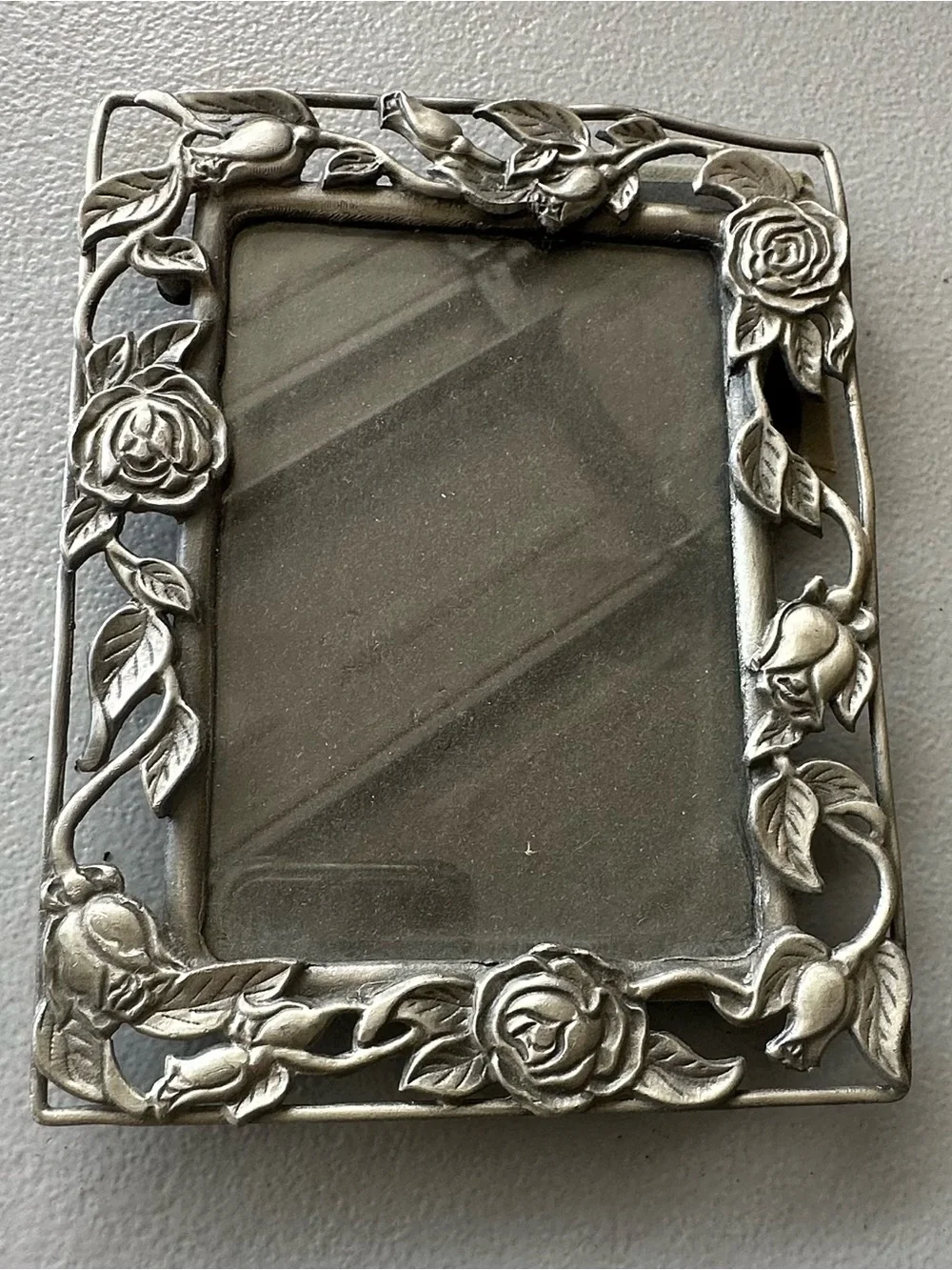 Vintage pewter Decorative Fairy & Elephant Photo Frames - Home Accents
